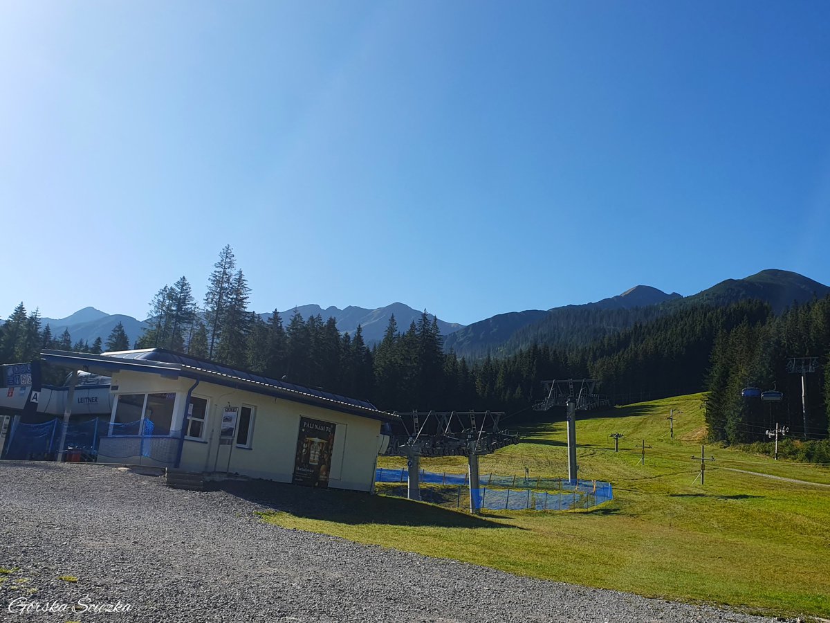 Salatyn i Brestowa: Dolna stacja Rohace Spalena