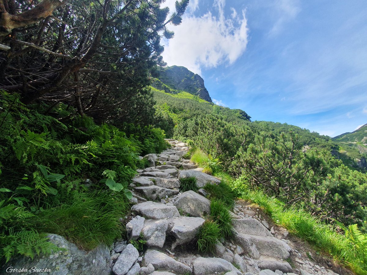 Szlak czarny z Doliny 5 Stawów