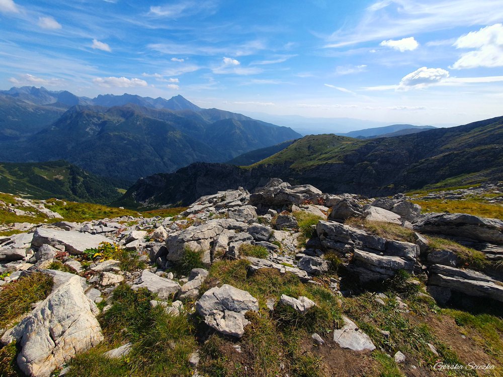 Czerwone Wierchy: Panorama z Krzesanicy