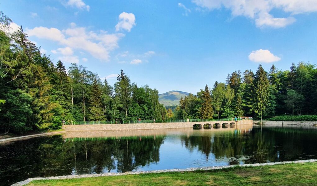 Zapora na Łomnicy w Karpaczu