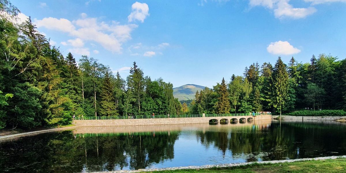 Zapora na Łomnicy w Karpaczu