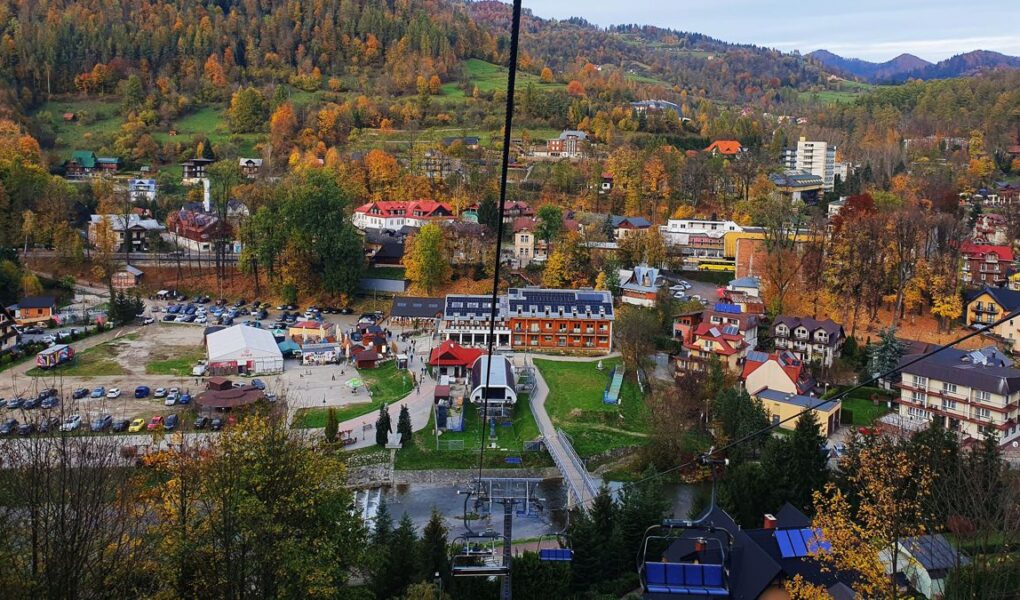 Palenica Szczawnica: Kolejka linowa