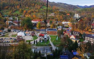 Palenica Szczawnica: Kolejka linowa