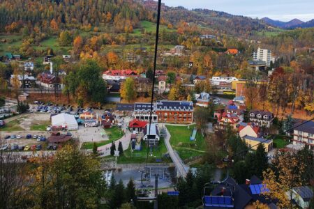 Palenica Szczawnica: Kolejka linowa