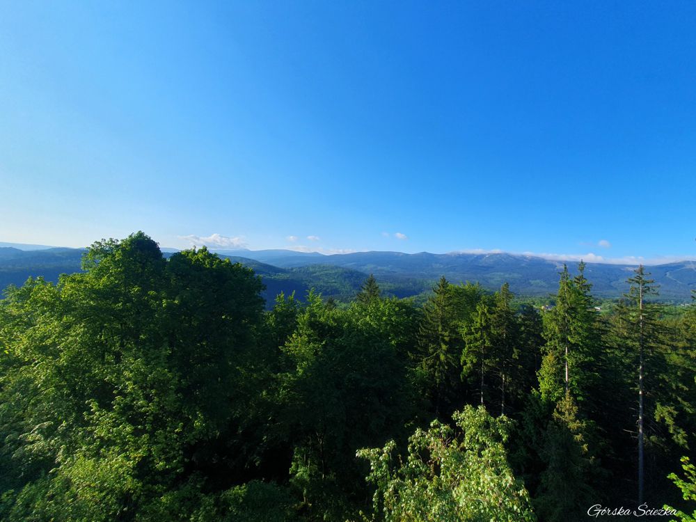 Diamentowy Widok: Panorama z platformy widokowej