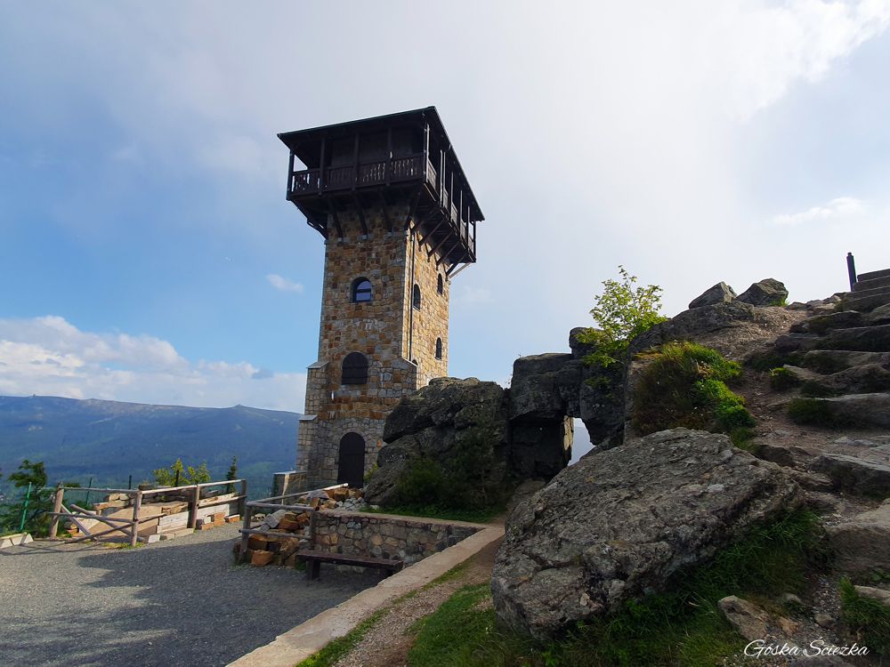 Wysoki Kamień: Wieża widokowa na Wysokim Kamieniu