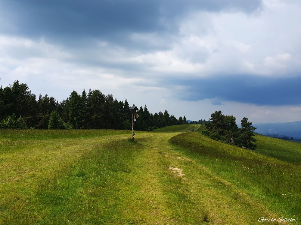 Durbaszka i Schronisko pod Durbaszką: Przy skrzyżowaniu dróg Pod Durbaszką