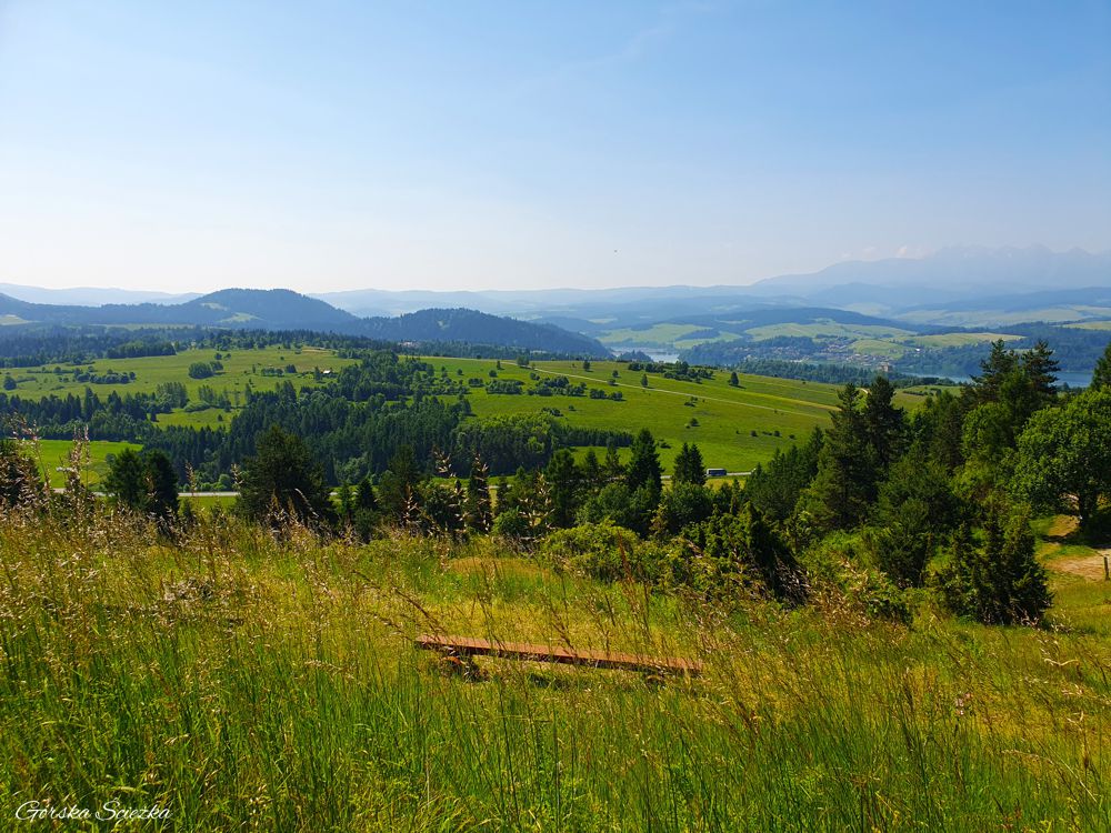 Góra Wdżar: Punkt widokowy w okolicy szczytu