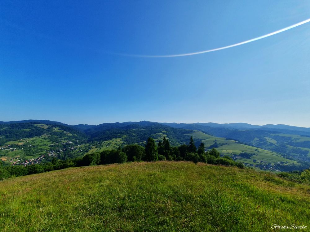 Jarmuta: Panorama z Polany Andrzejówka