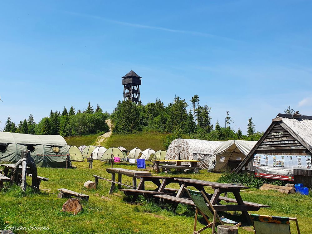 Baza namiotowa Lubań