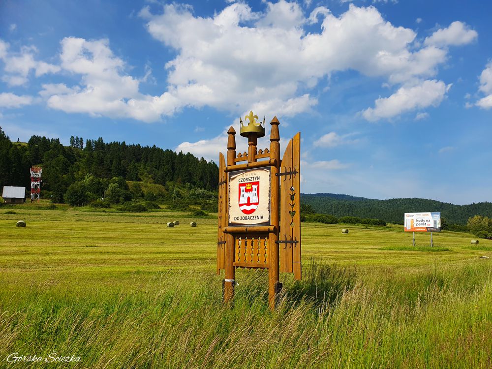 Gmina Czorsztyn (Przełęcz Snozka)