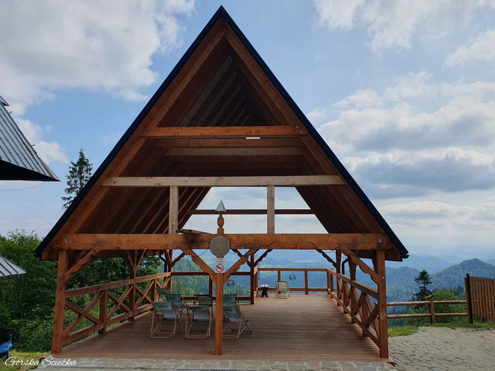 Przehyba: Taras widokowy na Przehybie