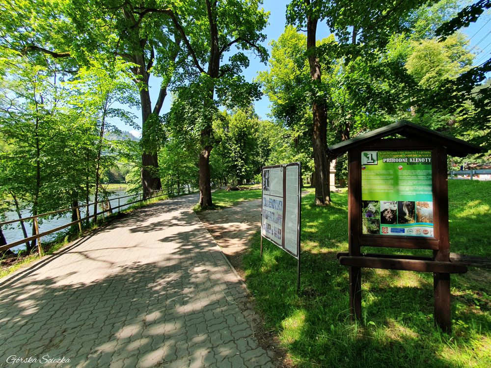 Czerwony Klasztor: Droga od Sromowiec Niżnych do klasztoru