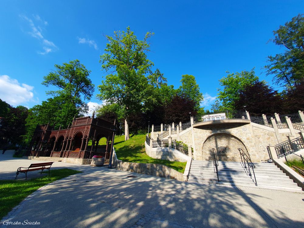 Wodospad Zaskalnik: Uzdrowiskowa część Szczawnicy