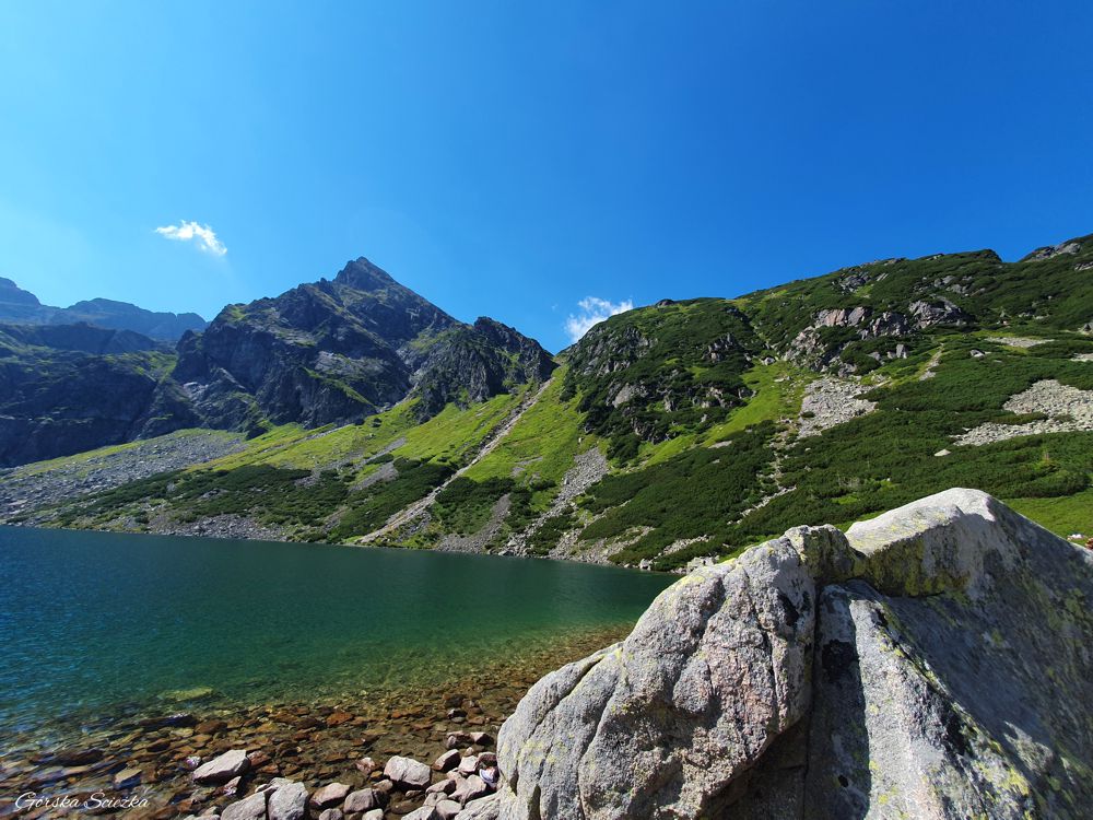 Czarny Staw Gąsienicowy: Nad Czarnym Stawem Gąsienicowym