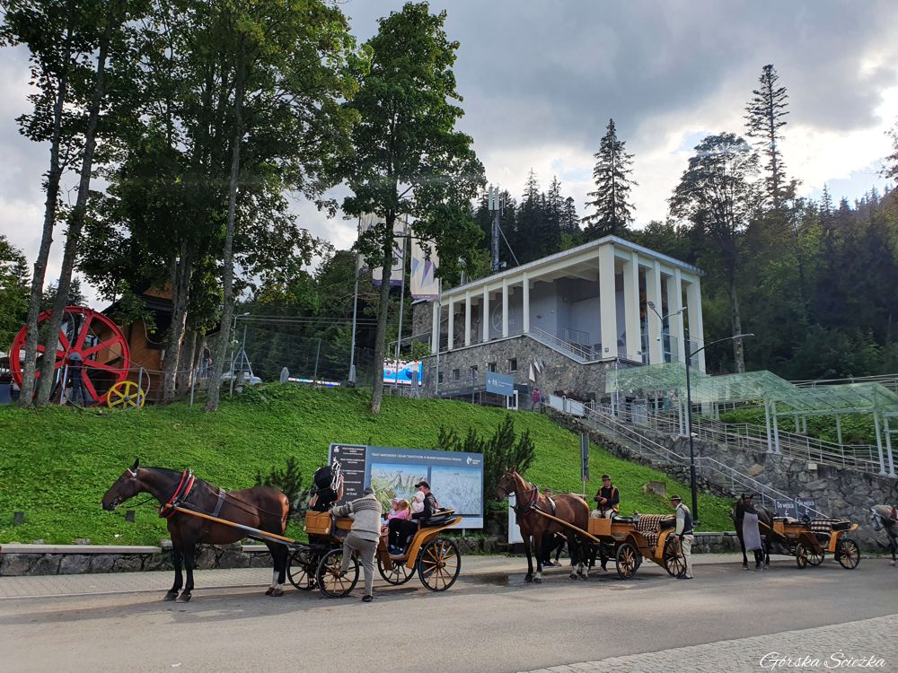 Hala Gąsienicowa z Kuźnic: Kuźnice