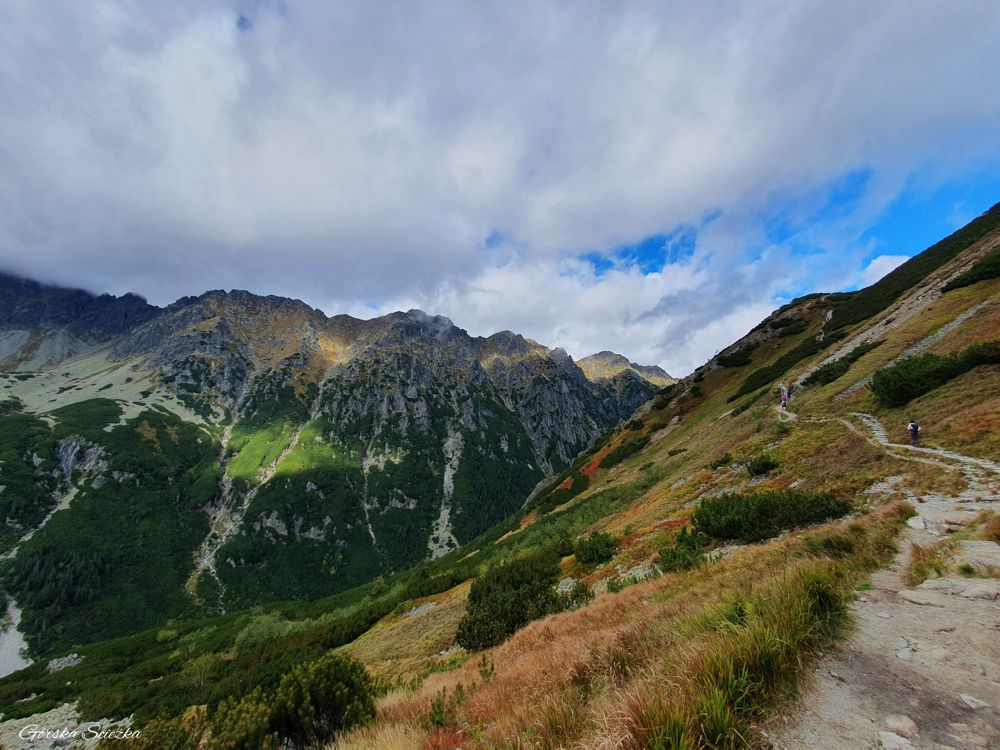 Świstówka Roztocka - z Doliny Pięciu Stawów do Morskiego Oka: W drodze na Świstową Czubę