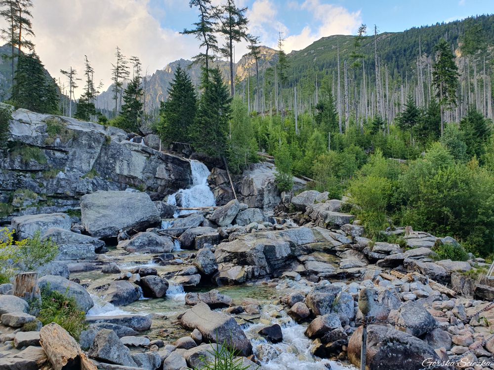 Wodospady Zimnej Wody: Wielki Wodospad (Veľký vodopád)