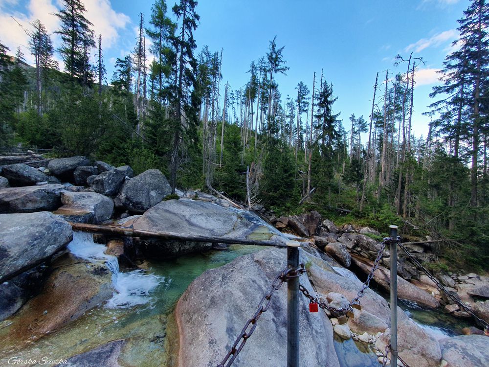Wodospady Zimnej Wody: Długi Wodospad (Dlhý vodopád)