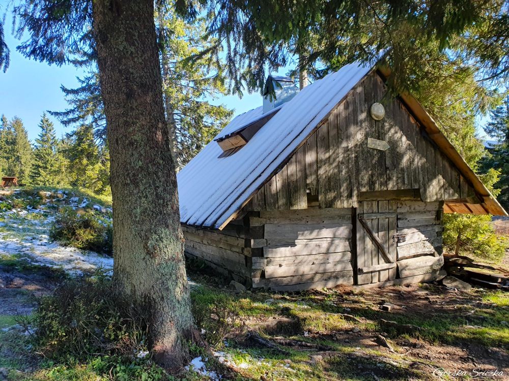 Hala Lipowska: Szałas Pasterski na Hali Lipowskiej