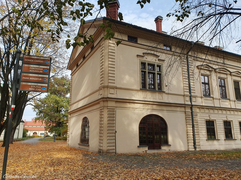 Park Zamkowy w Żywcu: Pałac Habsburgów