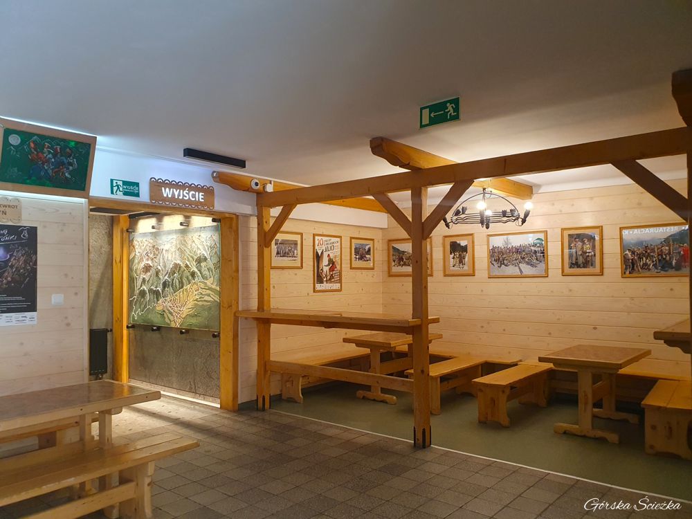 Polana Kalatówki: Wnętrze schroniska