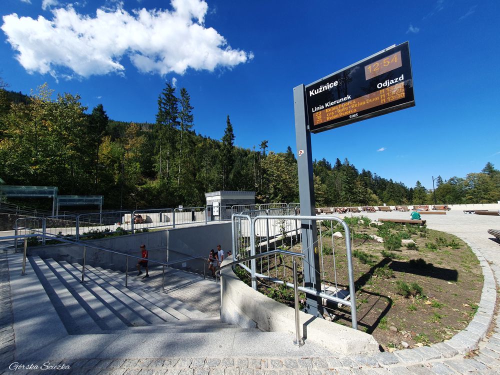 Polana Kalatówki: Pętla autobusowa Kuźnice