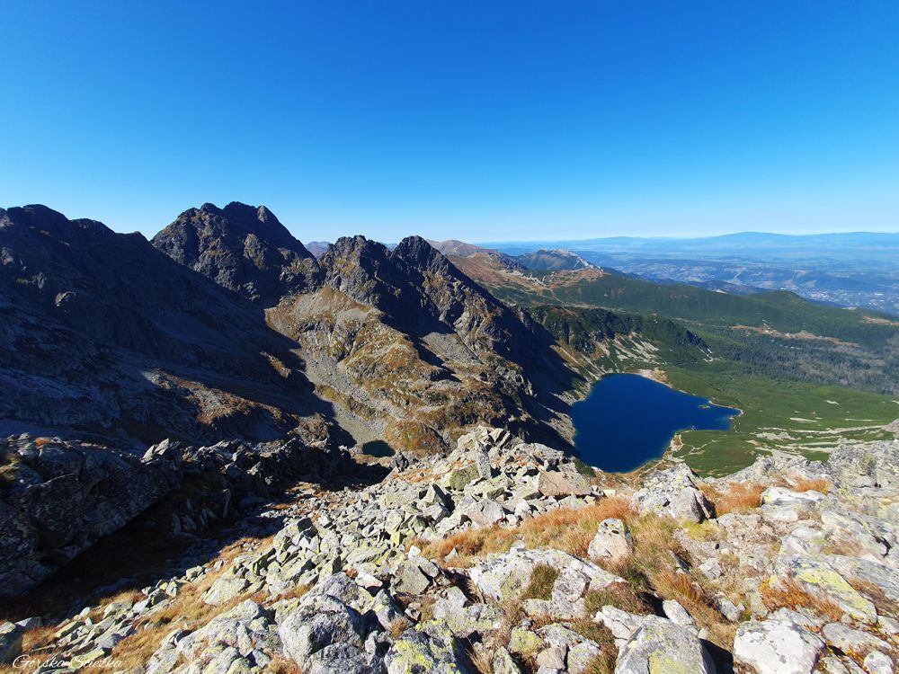 Zadni Granat: Panorama podczas podchodzenia na Zadni Granat