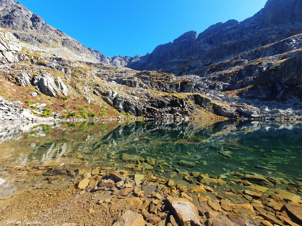Zadni Granat: Zmarzły Staw Gąsienicowy