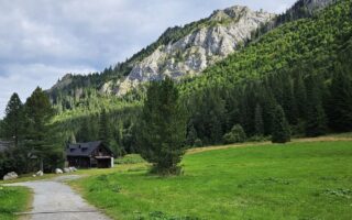 Polana pod Muraniem: Widok na masyw Murania